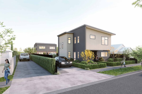 13 Duplex community housing buildings