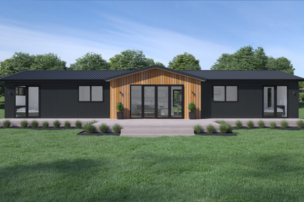 Egmont-Gable-B4-148 The Transbuild Egmont home with a gable roof