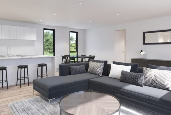 Interior view of a Versatile Four-Bedroom Home for Residential Developments -type A