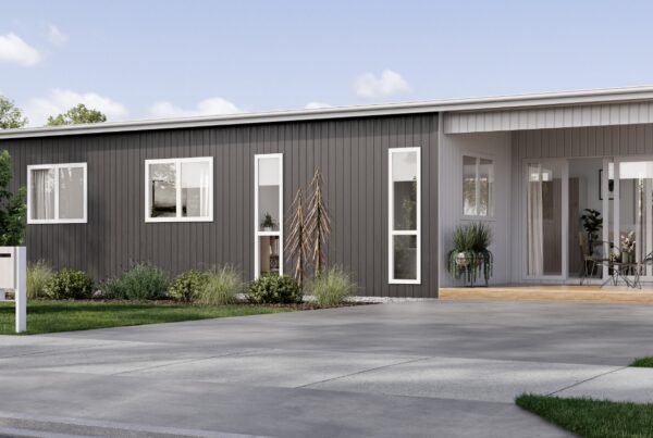 Exterior view of 3 Bedroom Home in the transbuild commercial developer series buildings