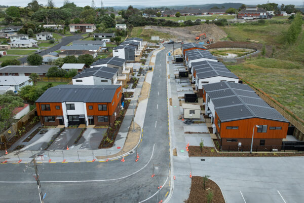 Transbuild blocks_LR01 Large section in Auckland with multiple transbuild developer series transportable buildings