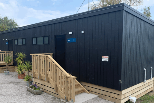 C43 Staff Room & Ablution Block in situ