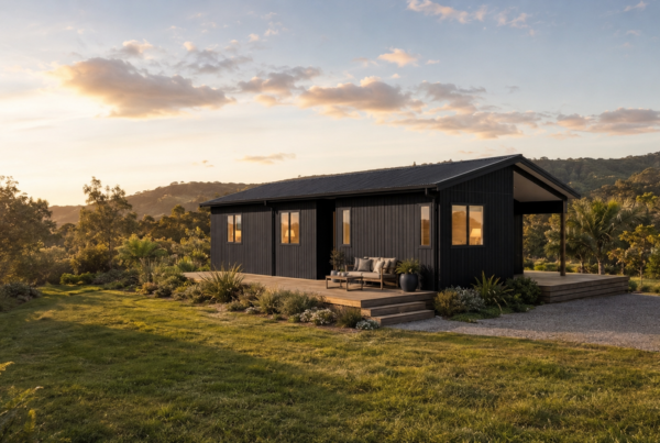 Sefton 91 Gable Exterior prefab home perfect for narrow site nz