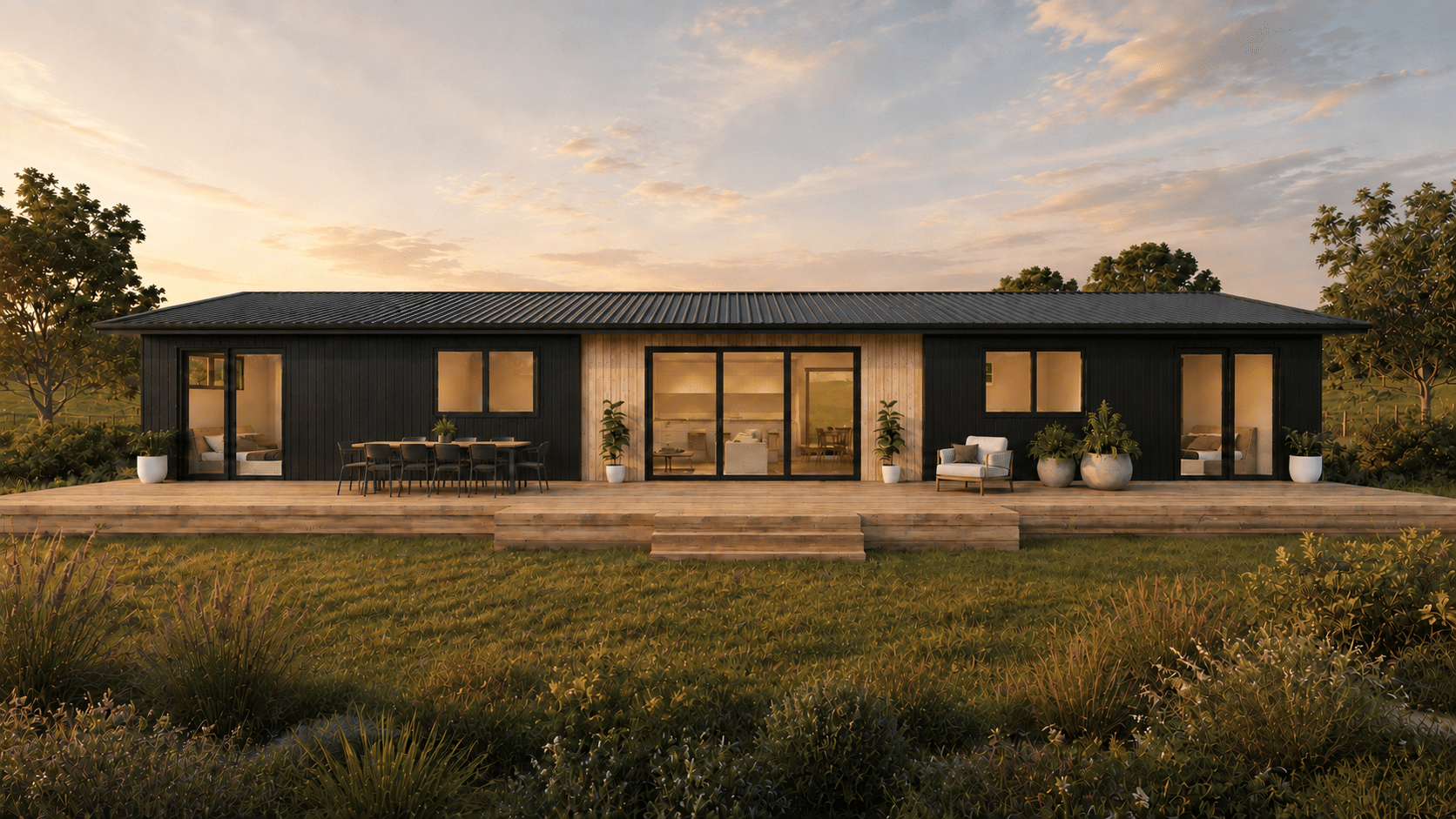 Arrowsmith 144 Exterior Gable Transbuild Transportable Home