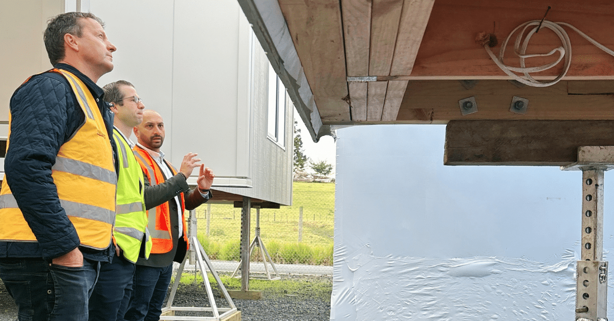7 Transportable Homes with Minister Penk at Transbuild