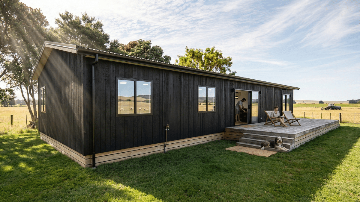 Rural Series Prefabricated 120sqm Home by Transbuild perfect for farms and lifestyle properties