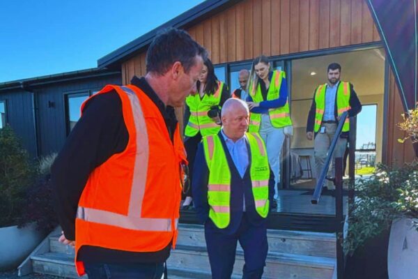 PM Christopher Luxon Visits Transbuild prefab offsite builder nz (7) Transportable homes are the future for NZ as PM Christopher Luxon visits Transbuild